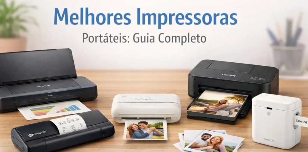 Impressora portátil: guia definitivo para escolher sem erro