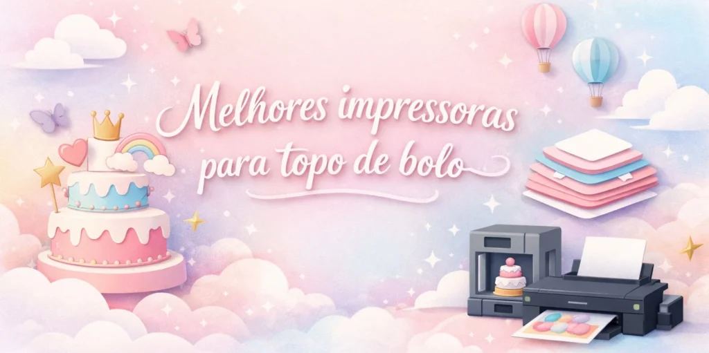Qual a melhor impressora para topo de bolo? Tudo que você deve saber