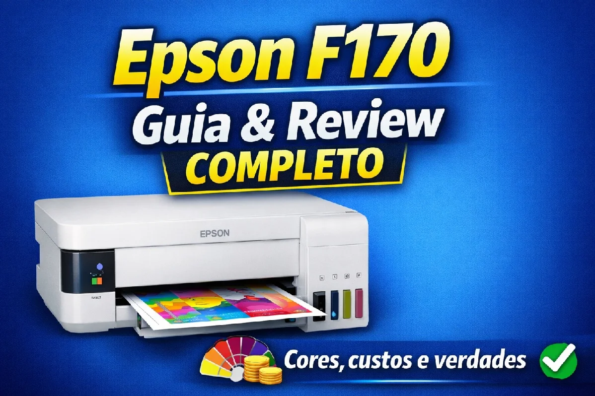 review completo epson surecolor f170 impressora