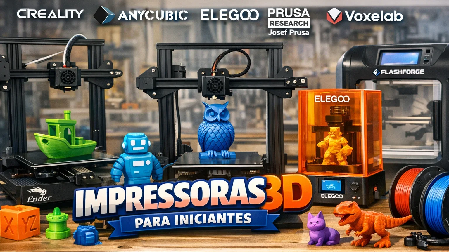 melhor impressora 3D para iniciantes analise completa