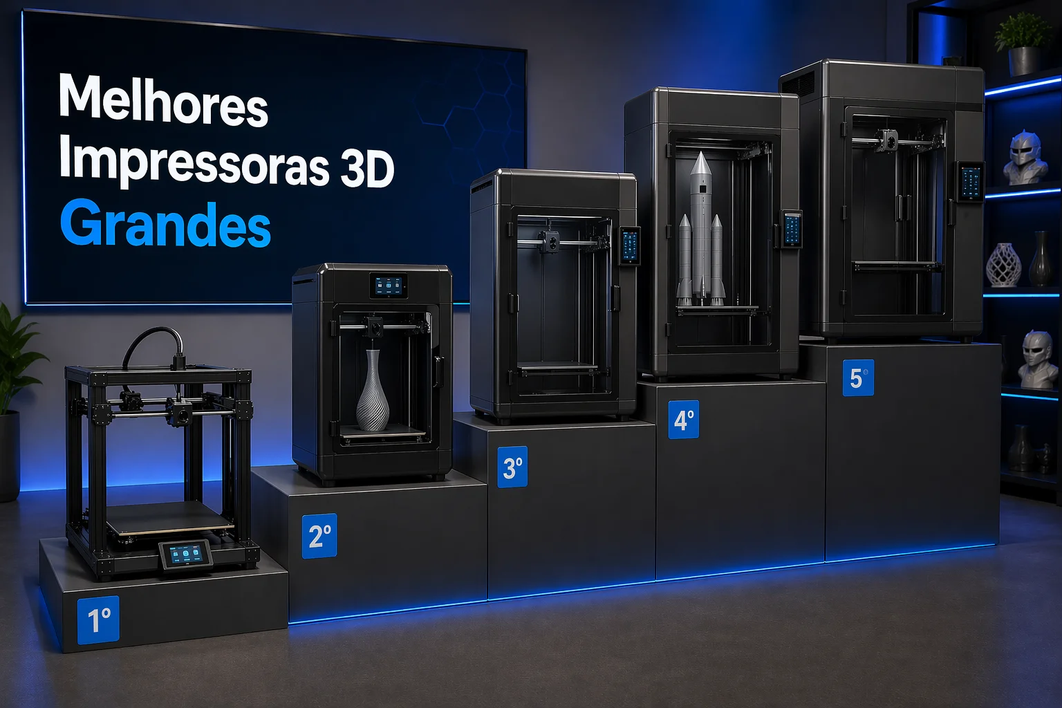 melhores impressoras 3d grandes