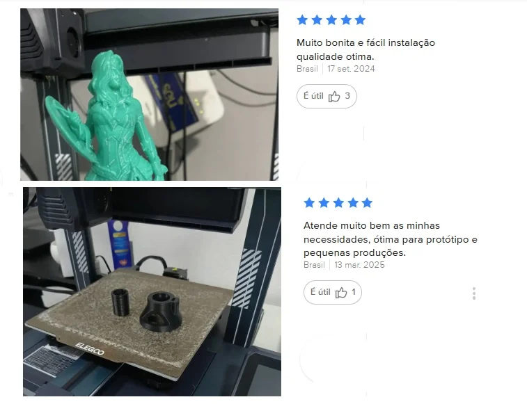 impressora elegoo avaliacoes usuarios