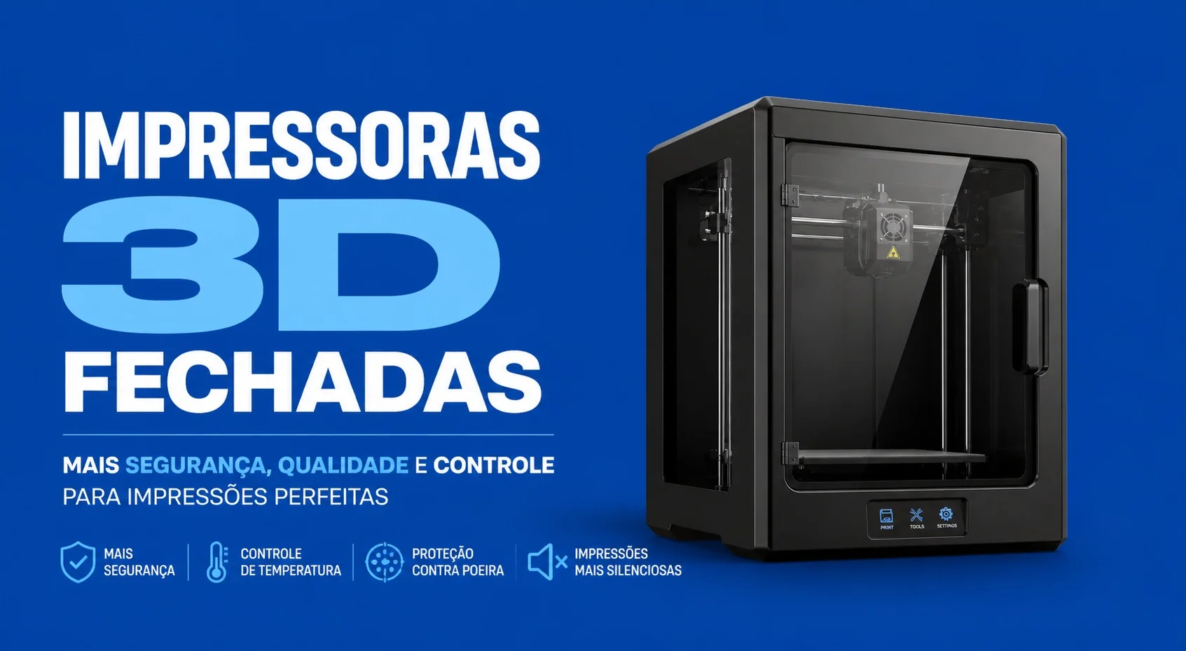 impressora 3d fechada review completa