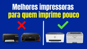 impressora para quem imprime pouco