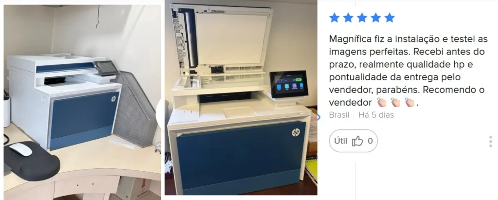 relato comprador hp m430 laser colorida wifi