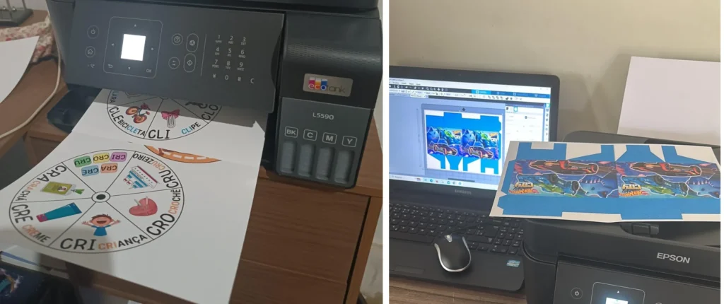 epson l5590 imprimindo personalizados