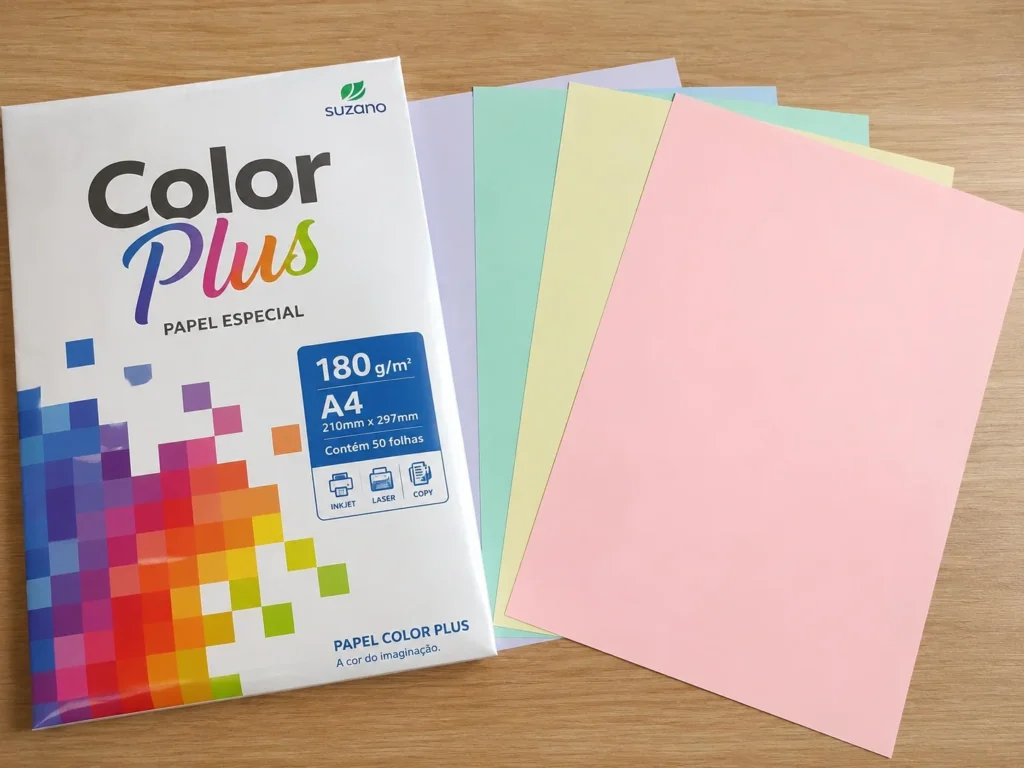 papel para topo de bolo color plus