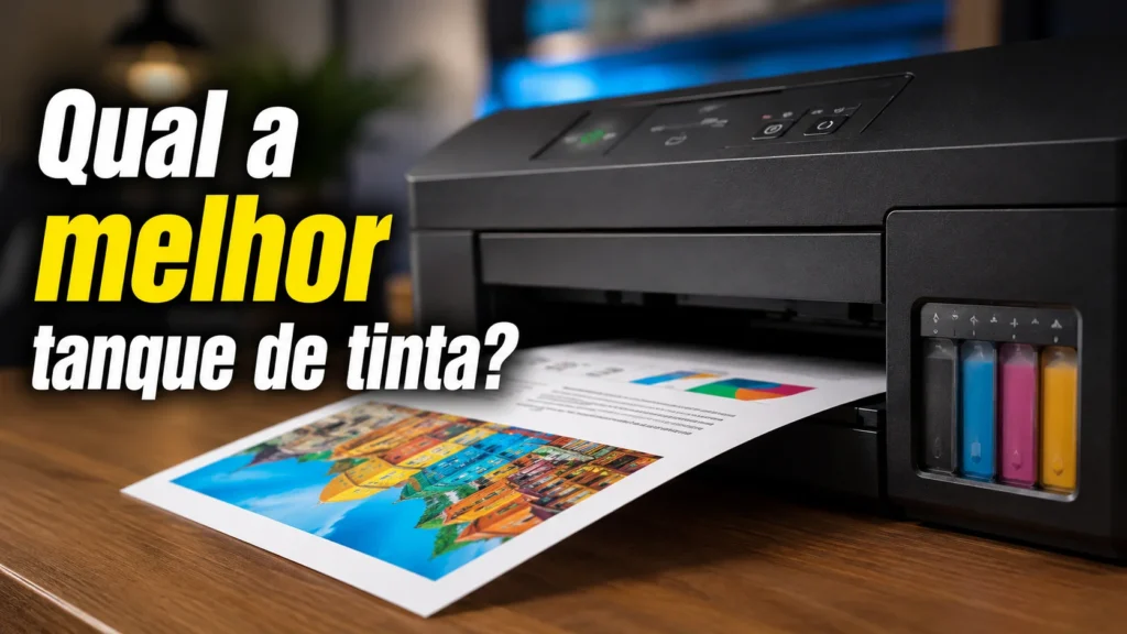 Qual a melhor impressora tanque de tinta: das baratas às avançadas