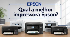 foto impressoras ilustrando o guia qual a melhor impressora da epson
