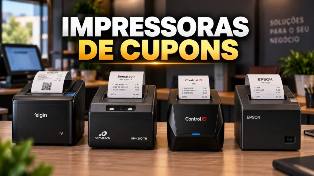 Impressora de cupom fiscal: qual a melhor para caixas, iFood, recibos e outros usos?