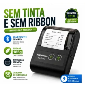MobilePrinter Blackone WTP05: melhor barata para começar