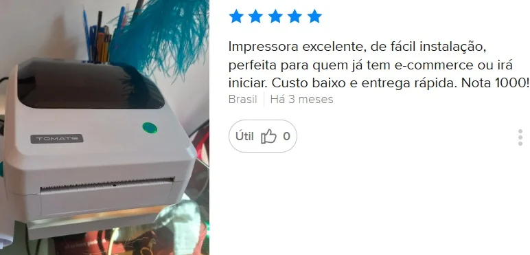 relato de comprador tomate mdk 022 termica de etiquetas